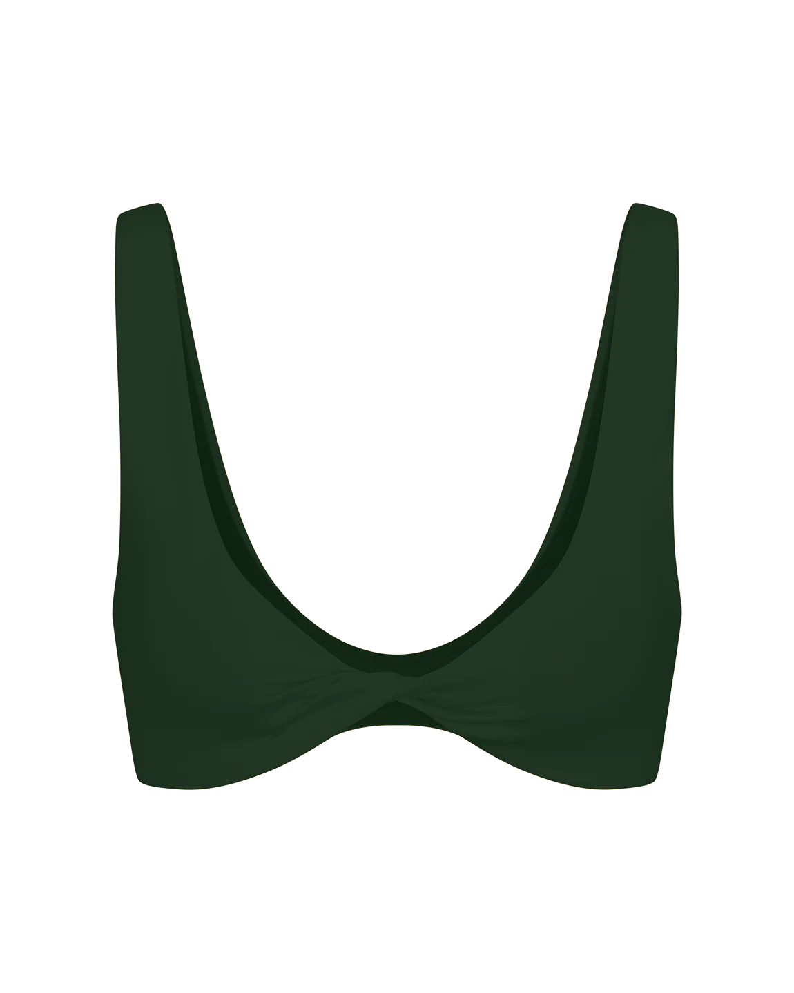 Twisted Plunge Top - Palm - Image 5